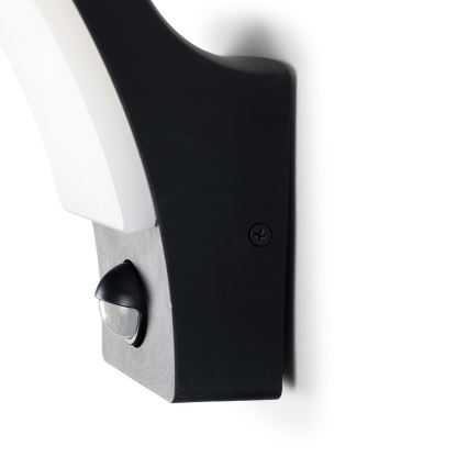 Brilagi - LED Udendørs Væglampe med Sensor ARCELO LED/9W/230V IP44