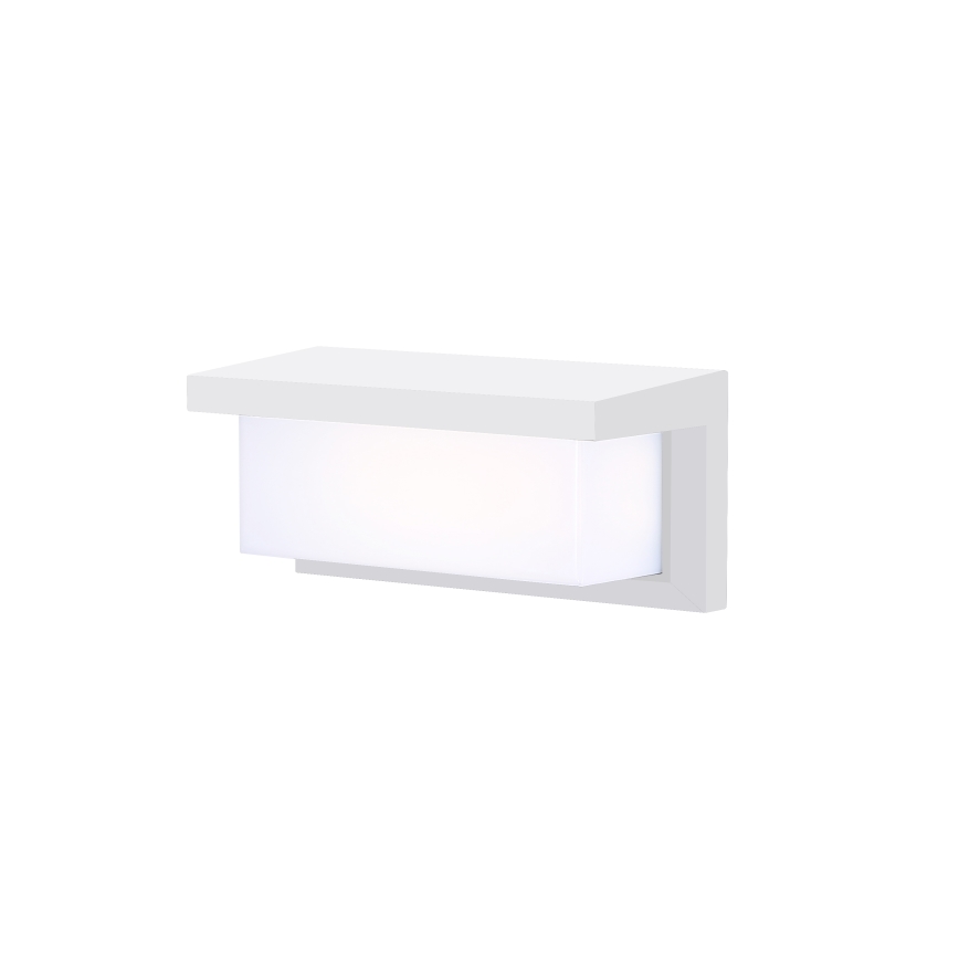 Brilagi - LED Udendørs væglampe med sensor BRICKY LED/12W/230V hvid IP54