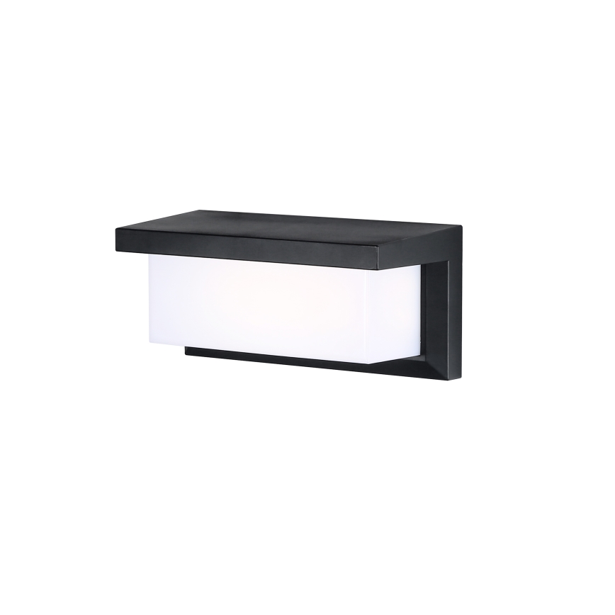 Brilagi - LED Udendørs væglampe med sensor BRICKY LED/12W/230V sort IP54