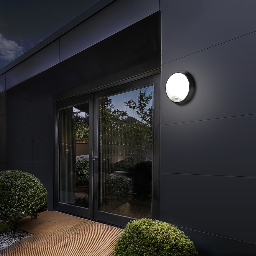 Brilagi - LED Udendørs væglampe med sensor 02.01.2001 BULKHEAD LED/20W/230V IP65