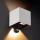 Brilagi - LED udendørs væglampe med sensor CUBE LED/6W/230V grå IP65