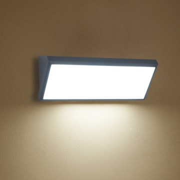 Brilagi - LED udendørs væglampe med sensor TRIANGLE LED/42W/230V antracit IP65
