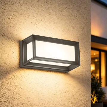 Brilagi - LED udendørs væglampe PARKER LED/12W/230V 3000/4500/6000K antracit IP44