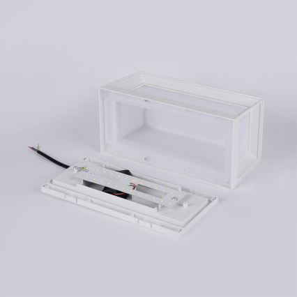 Brilagi - LED udendørs væglampe PARKER LED/12W/230V 3000/4500/6000K hvid IP44