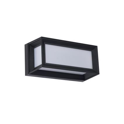 Brilagi - LED udendørs væglampe PARKER LED/12W/230V 3000/4500/6000K sort IP44