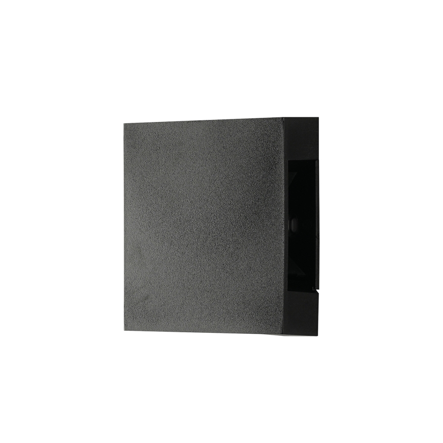 Brilagi - LED Udendørs væglampe QUADRAY LED/4W/230V sort IP65