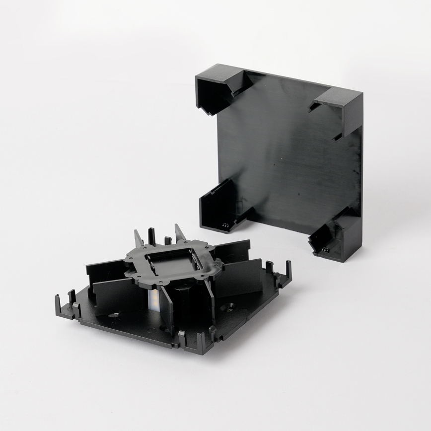 Brilagi - LED Udendørs væglampe QUADRAY LED/4W/230V sort IP65