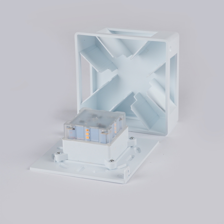 Brilagi - LED udendørs væglampe QUADRAY LED/6W/230V hvid IP54