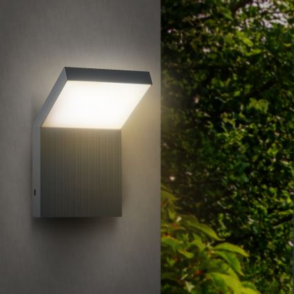 Brilagi - LED udendørs væglampe RIANO LED/8W/230V antracit IP65