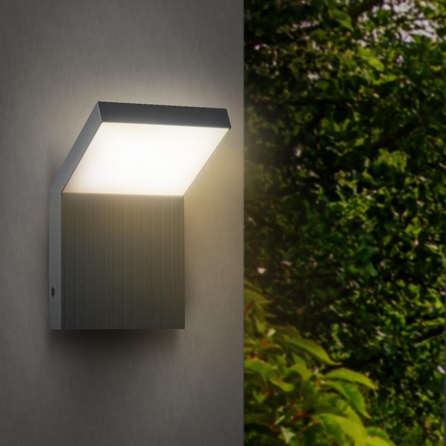Brilagi - LED udendørs væglampe RIANO LED/8W/230V antracit IP65