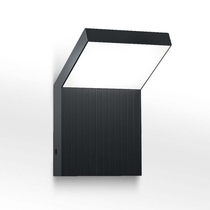 Brilagi - LED udendørs væglampe RIANO LED/8W/230V antracit IP65