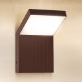 Brilagi - LED udendørs væglampe RIANO LED/8W/230V brun IP65