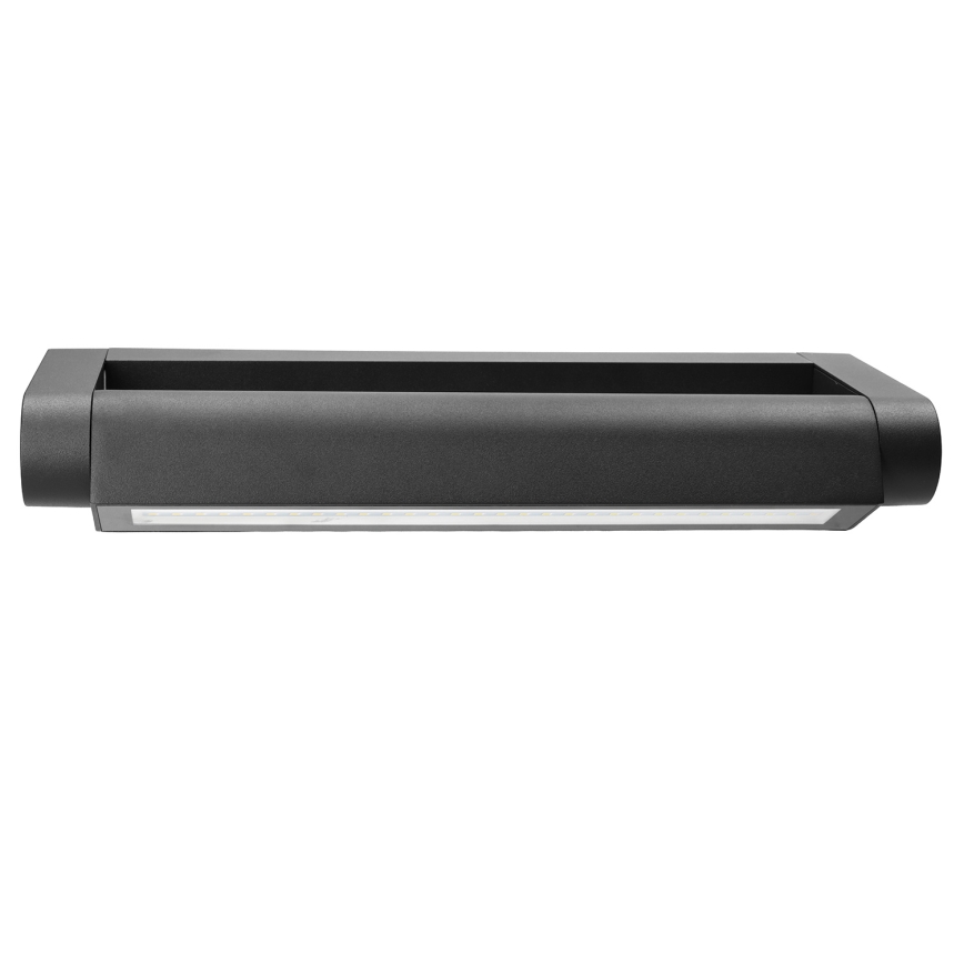 Brilagi - LED udendørs væglampe SALERNO LED/12W/230V 35,5 cm sort IP65