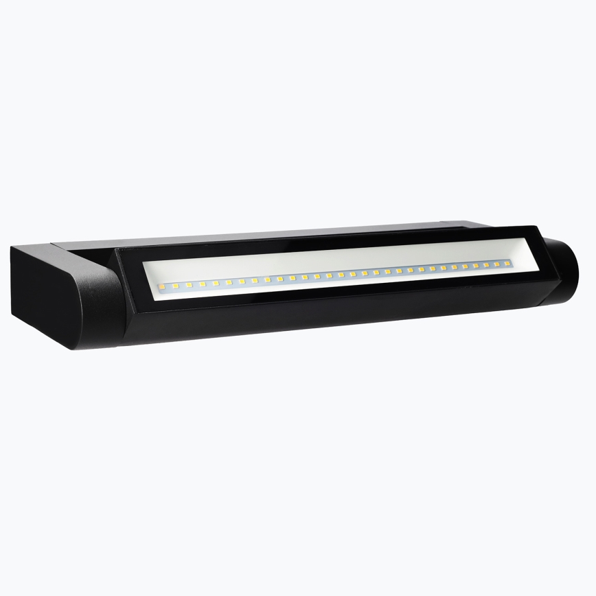 Brilagi - LED udendørs væglampe SALERNO LED/12W/230V 35,5 cm sort IP65