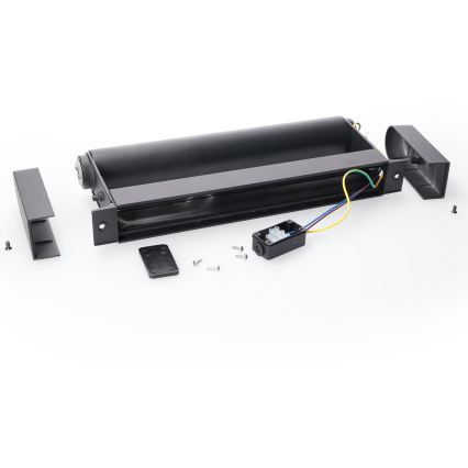 Brilagi - LED udendørs væglampe SALERNO LED/12W/230V 35,5 cm sort IP65