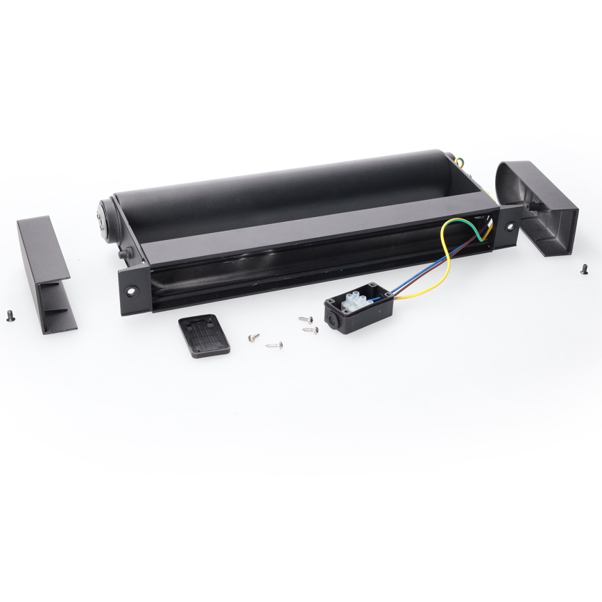Brilagi - LED udendørs væglampe SALERNO LED/12W/230V 35,5 cm sort IP65