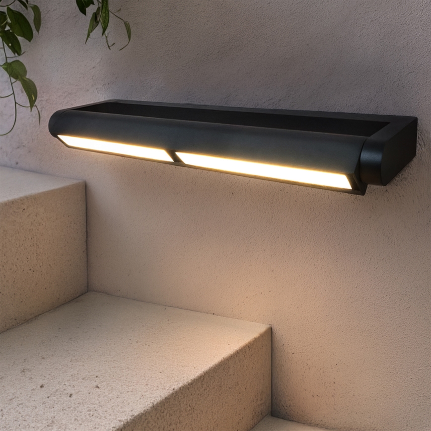 BRILAGI - LED Udendørs vægarmatur til facaden SALERNO LED/24W/230V 66 cm sort IP65