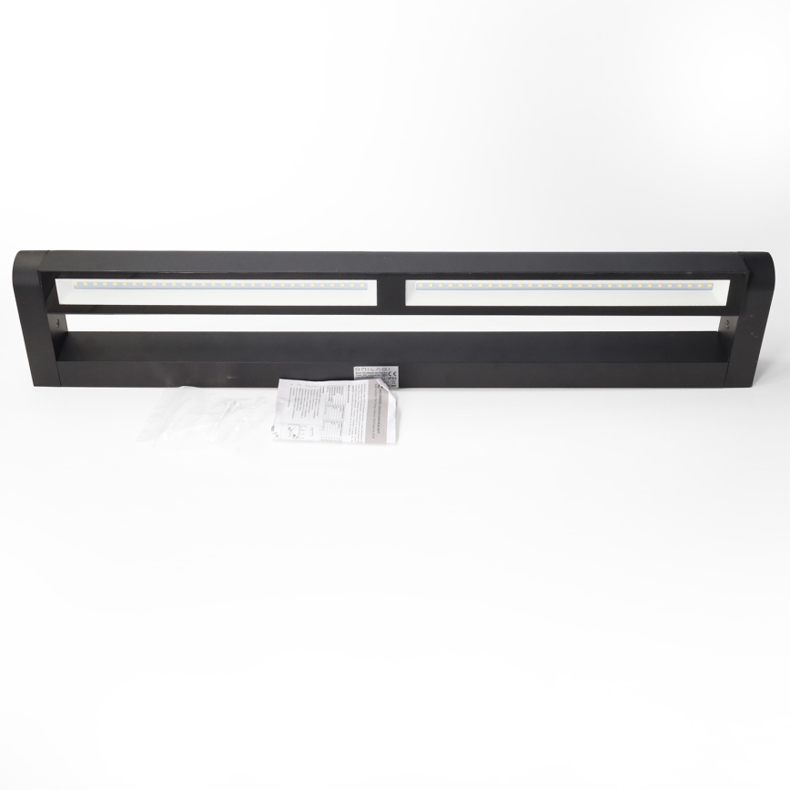BRILAGI - LED Udendørs vægarmatur til facaden SALERNO LED/24W/230V 66 cm sort IP65