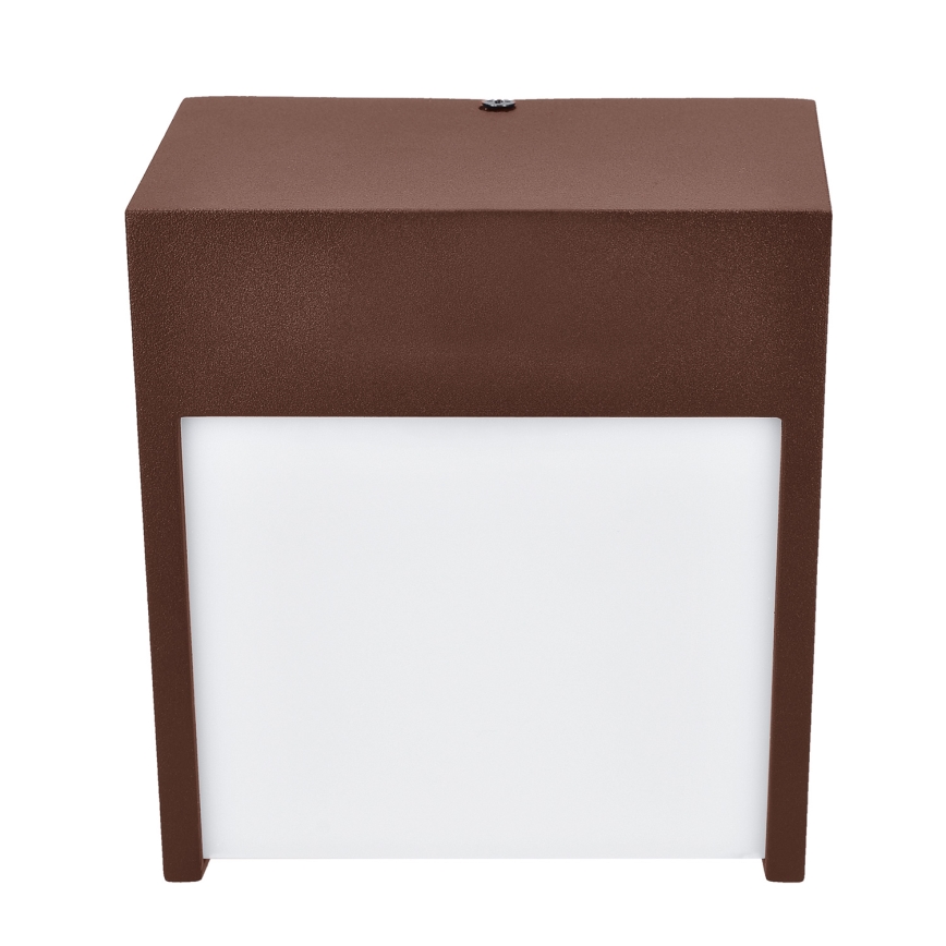 Brilagi - LED udendørs væglampe TERNI LED/12W/230V brun IP44