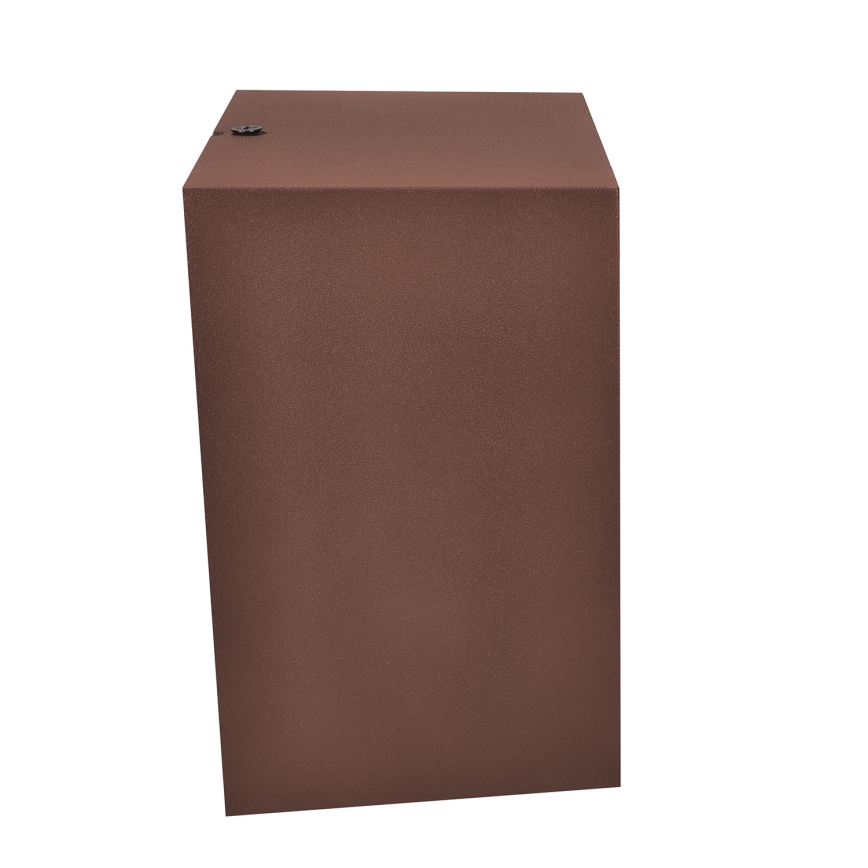 Brilagi - LED udendørs væglampe TERNI LED/12W/230V brun IP44