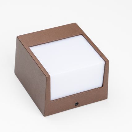 BRILAGI - LED udendørs væglampe TERNI LED/12W/230V brun IP44