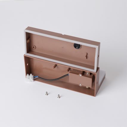 Brilagi - LED udendørs væglampe TESSI LED/10W/230V brun IP54