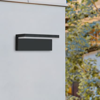 Brilagi - LED udendørs væglampe TESSI LED/10W/230V sort IP54