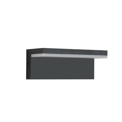 Brilagi - LED udendørs væglampe TESSI LED/10W/230V sort IP54