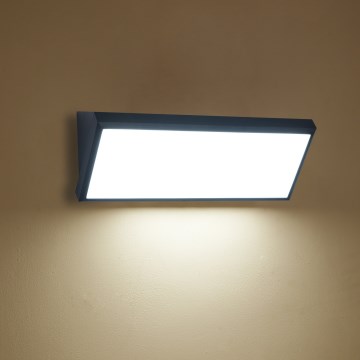 Brilagi - LED udendørs væglampe TRIANGLE LED/42W/230V 45 cm sort IP65