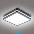 Brilagi - LED-udendørsarmatur med bevægelsessensor BENE LED/24W/230V 26x26 cm antracit IP54