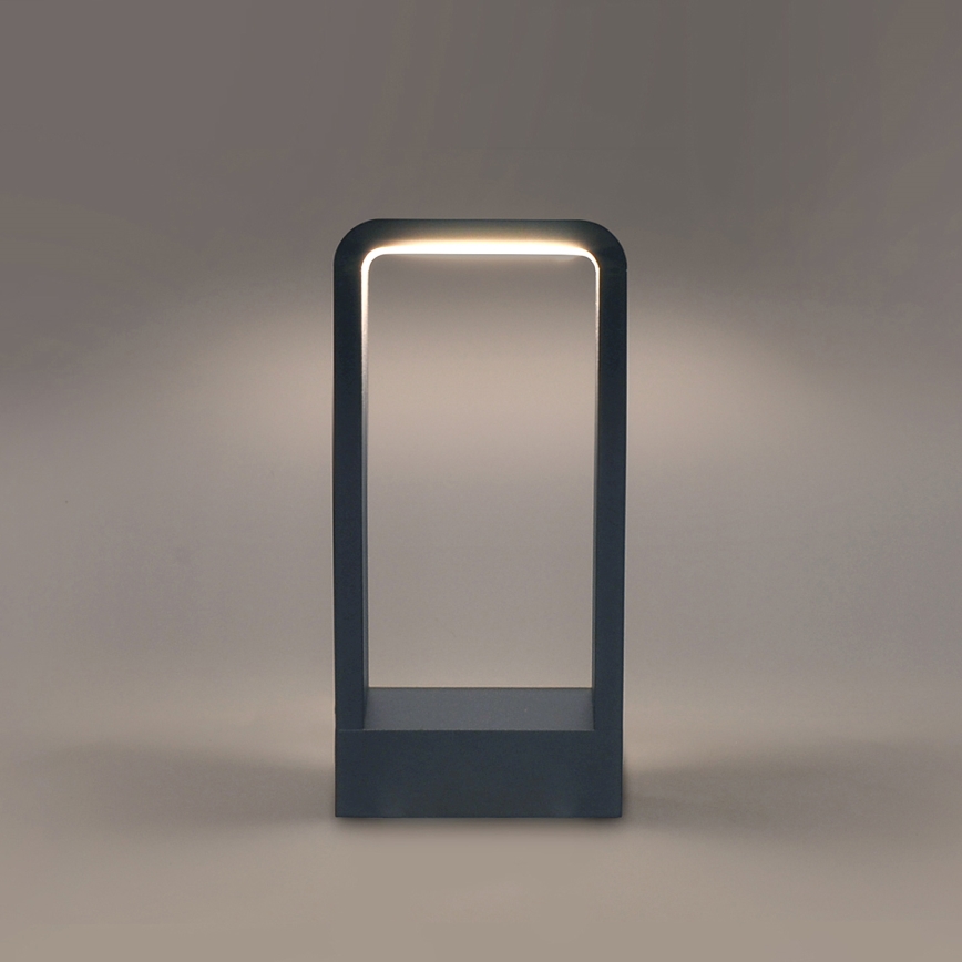 Brilagi - LED udendørslampe BARI LED/7W/230V 3000/4000/6000K antracit IP54 30 cm
