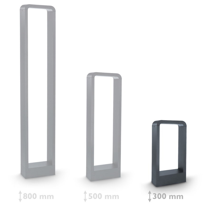Brilagi - LED udendørslampe BARI LED/7W/230V 3000/4000/6000K antracit IP54 30 cm