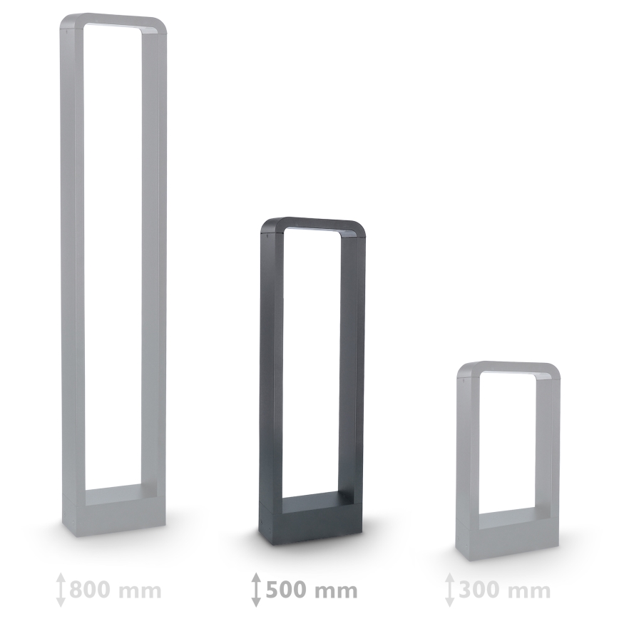 Brilagi - LED udendørslampe BARI LED/7W/230V 3000/4000/6000K antracit IP54 50 cm