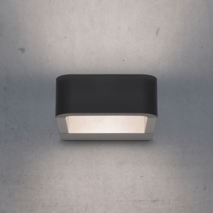 Brilagi - Udendørs LED væglampe BARI LED/7W/230V 3000/4000/6000K antracit IP54