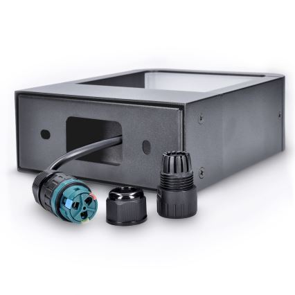 Brilagi - Udendørs LED væglampe BARI LED/7W/230V 3000/4000/6000K antracit IP54