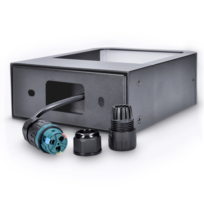 Brilagi - Udendørs LED væglampe BARI LED/7W/230V 3000/4000/6000K antracit IP54