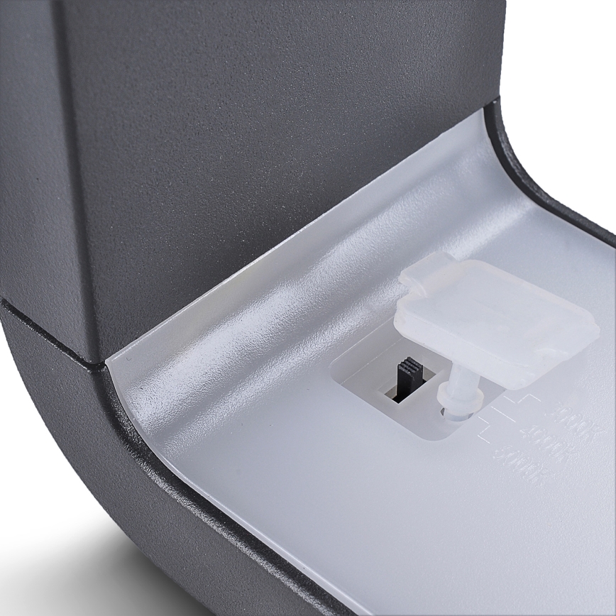 Brilagi - Udendørs LED væglampe BARI LED/7W/230V 3000/4000/6000K antracit IP54