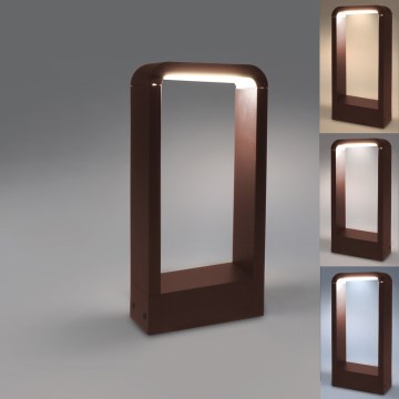 Brilagi - LED udendørslampe BARI LED/7W/230V 3000/4000/6000K brun IP54 30 cm