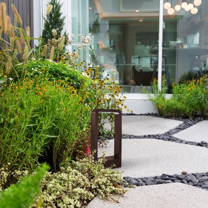 Brilagi - LED udendørslampe BARI LED/7W/230V 3000/4000/6000K brun IP54 30 cm