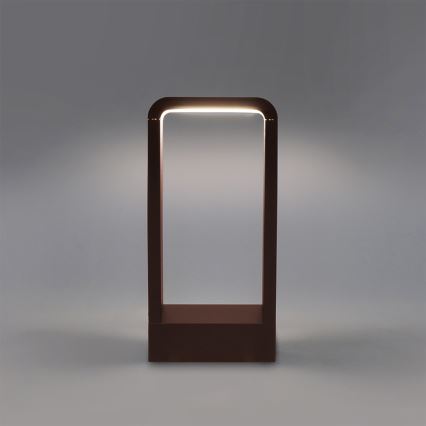 Brilagi - LED udendørslampe BARI LED/7W/230V 3000/4000/6000K brun IP54 30 cm