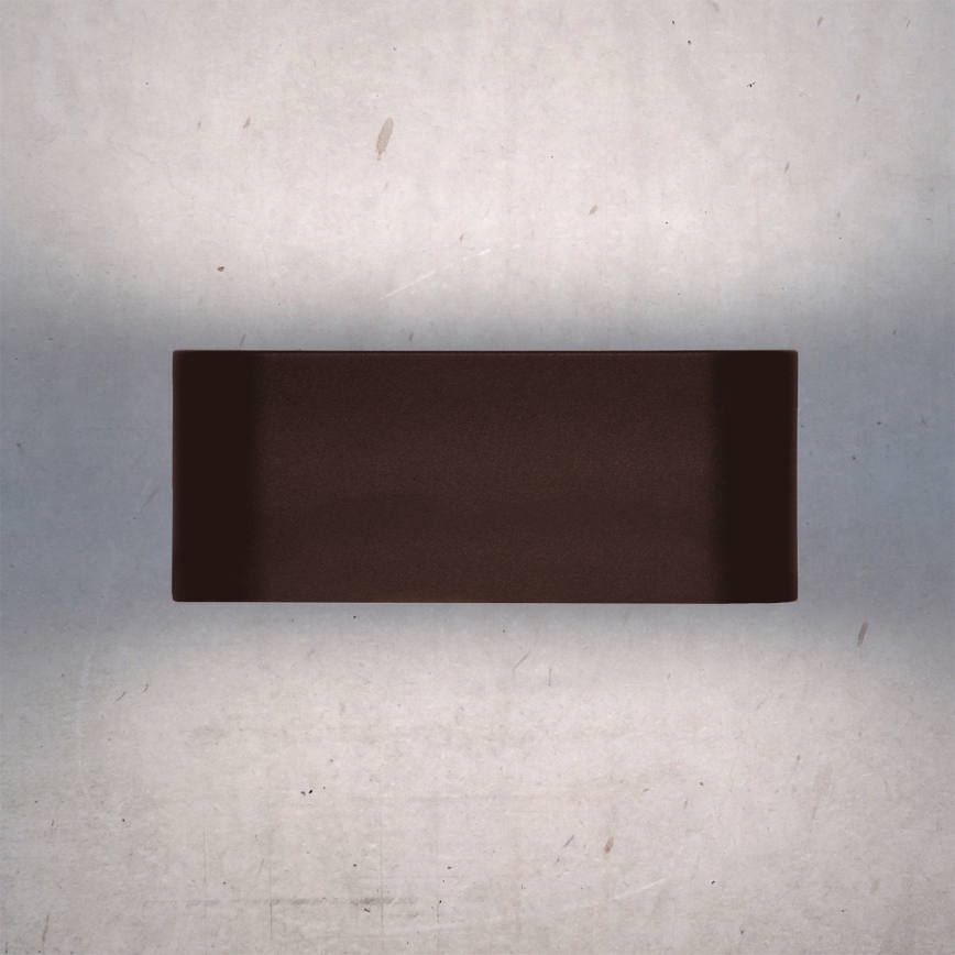 Brilagi - BARI LED udendørs væglampe 7W/230V 3000/4000/6000K brun IP54