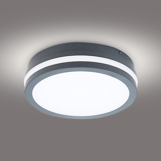 Brilagi - LED udendørslampe BENE LED/18W/230V diameter 22 cm antracit IP54