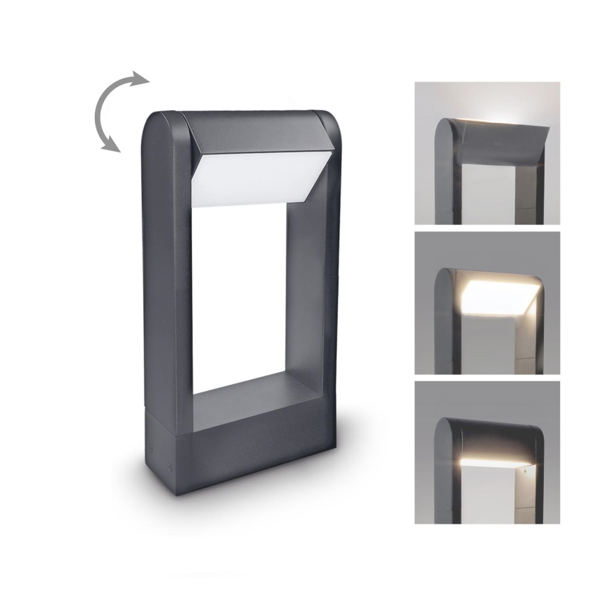Brilagi - LED udendørslampe CROTONE LED/7W/230V antracit IP54 30 cm