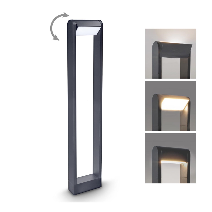 Brilagi - LED udendørslampe CROTONE LED/7W/230V antracit IP54 80 cm