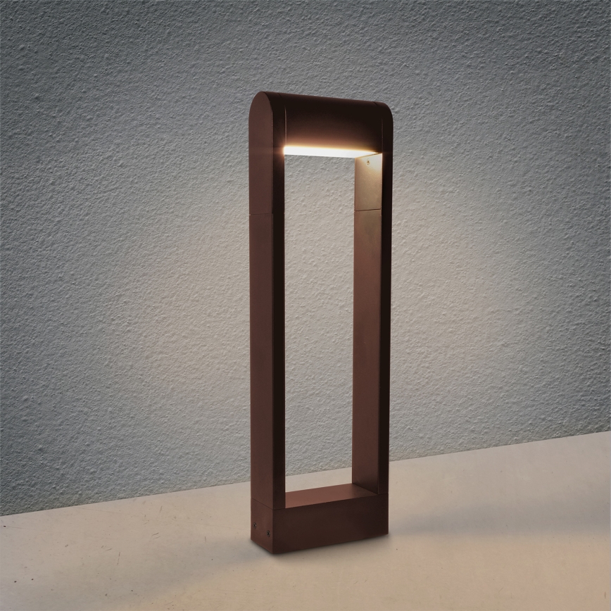 Brilagi - LED udendørslampe CROTONE LED/7W/230V brun IP54 50 cm