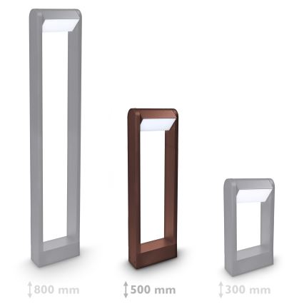 Brilagi - LED udendørslampe CROTONE LED/7W/230V brun IP54 50 cm