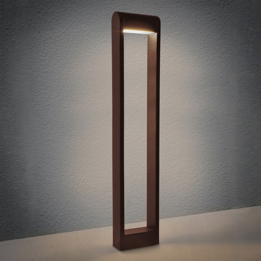 Brilagi - LED udendørslampe CROTONE LED/7W/230V, brun, IP54, 80 cm