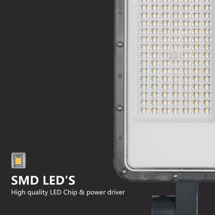 Brilagi - LED udendørs gadelampe med 3 m stolpe og leddelt arm URBANLIGHT LED/50W/230V antracit IP65