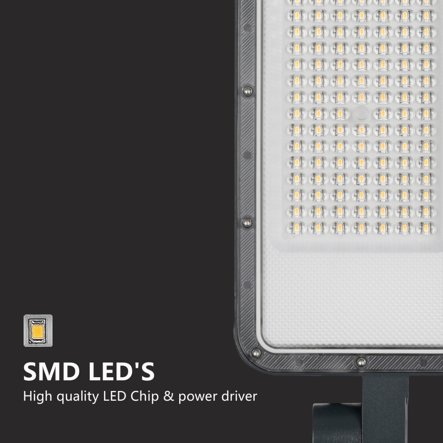 Brilagi - LED udendørs gadelampe med 3 m stolpe og leddelt arm URBANLIGHT LED/50W/230V antracit IP65