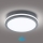 Brilagi - LED udendørslampe med sensor BENE LED/24W/230V diameter 26 cm antracit IP54